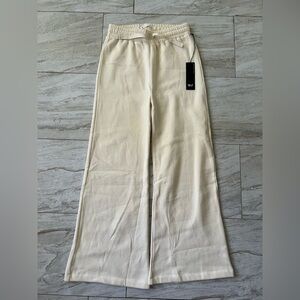 Wear It To Heart - Cream Wide-Leg Sweatpants